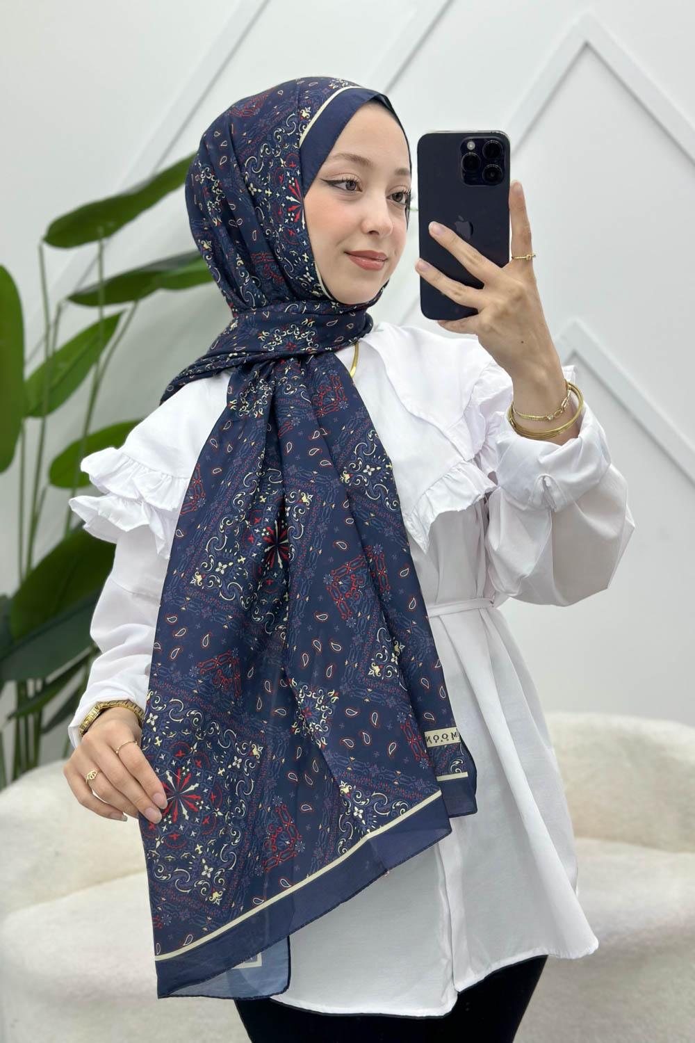 SOFT PAMUK ETNİK DESEN ŞAL