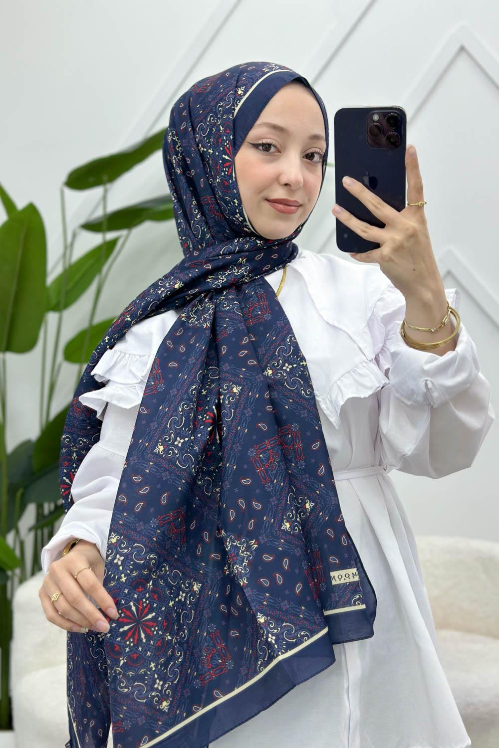 SOFT PAMUK ETNİK DESEN ŞAL