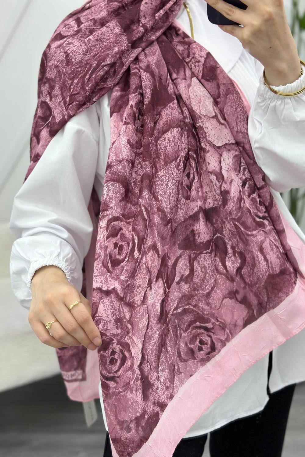 BAMBU KRAŞ PEMBE MİX ŞAL