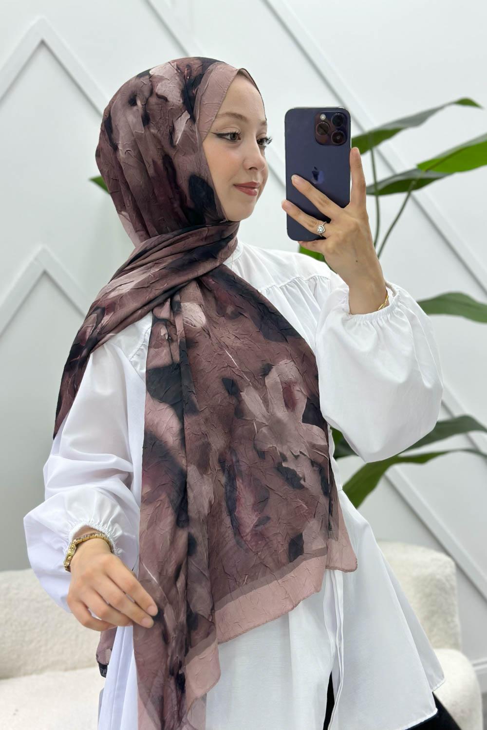 BATİK DESEN PAMUK SOFT ŞAL