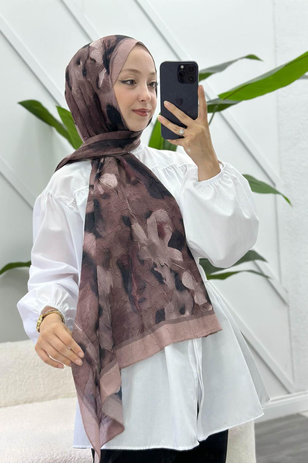 BATİK DESEN PAMUK SOFT ŞAL