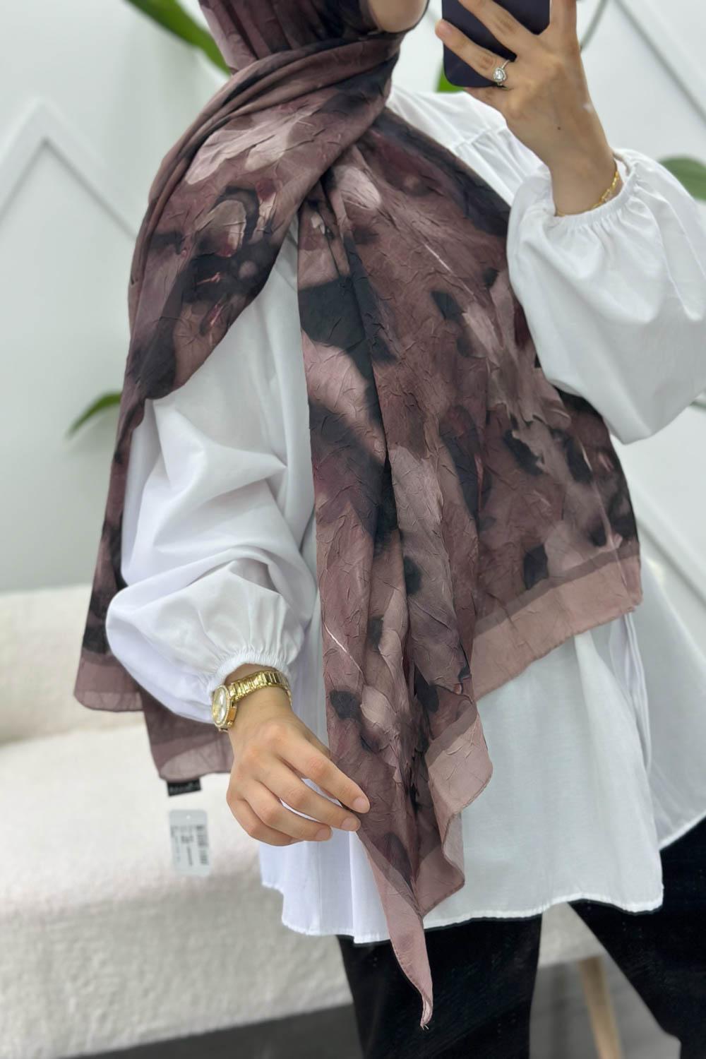 BATİK DESEN PAMUK SOFT ŞAL