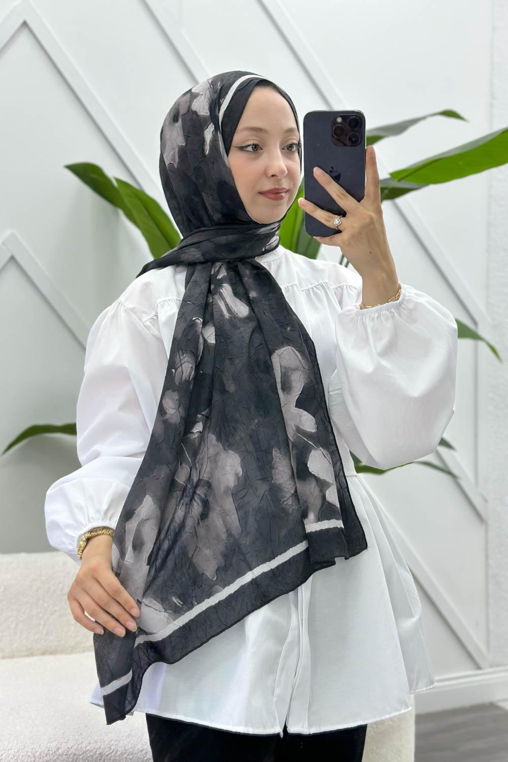 BATİK DESEN PAMUK SOFT ŞAL