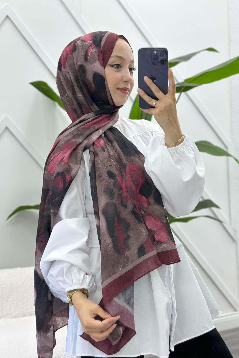 BATİK DESEN PAMUK SOFT ŞAL