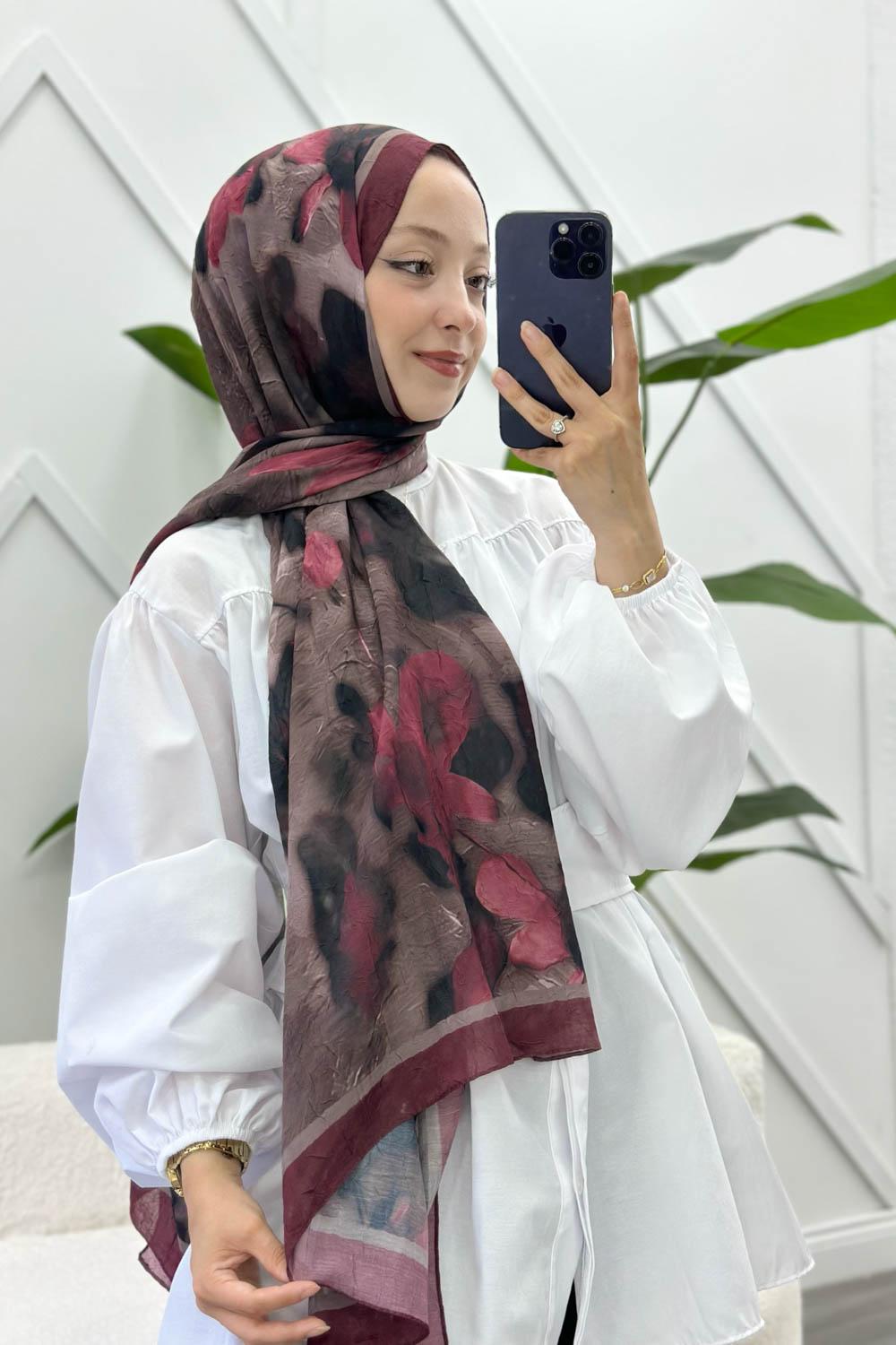 BATİK DESEN PAMUK SOFT ŞAL