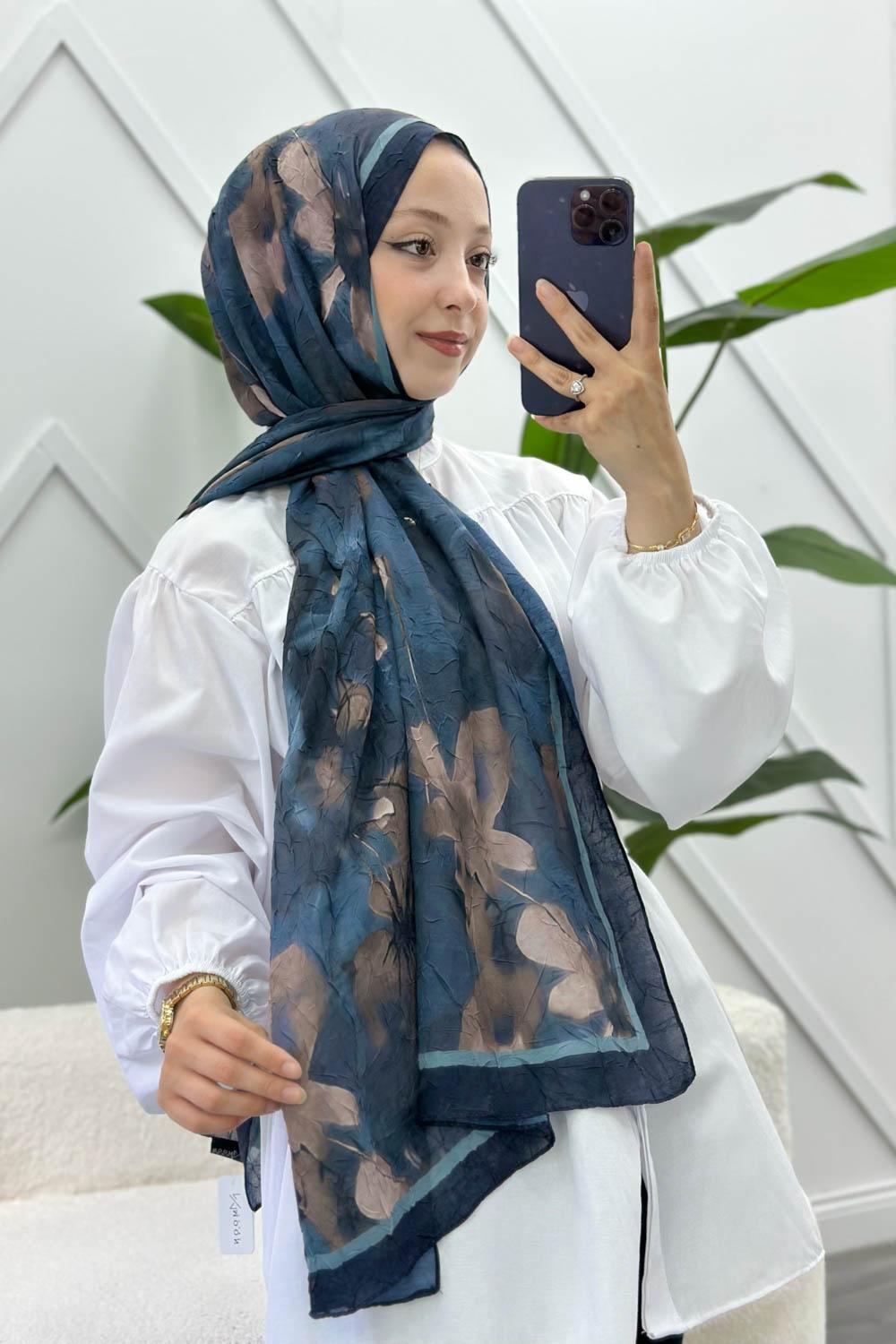 BATİK DESEN PAMUK SOFT ŞAL