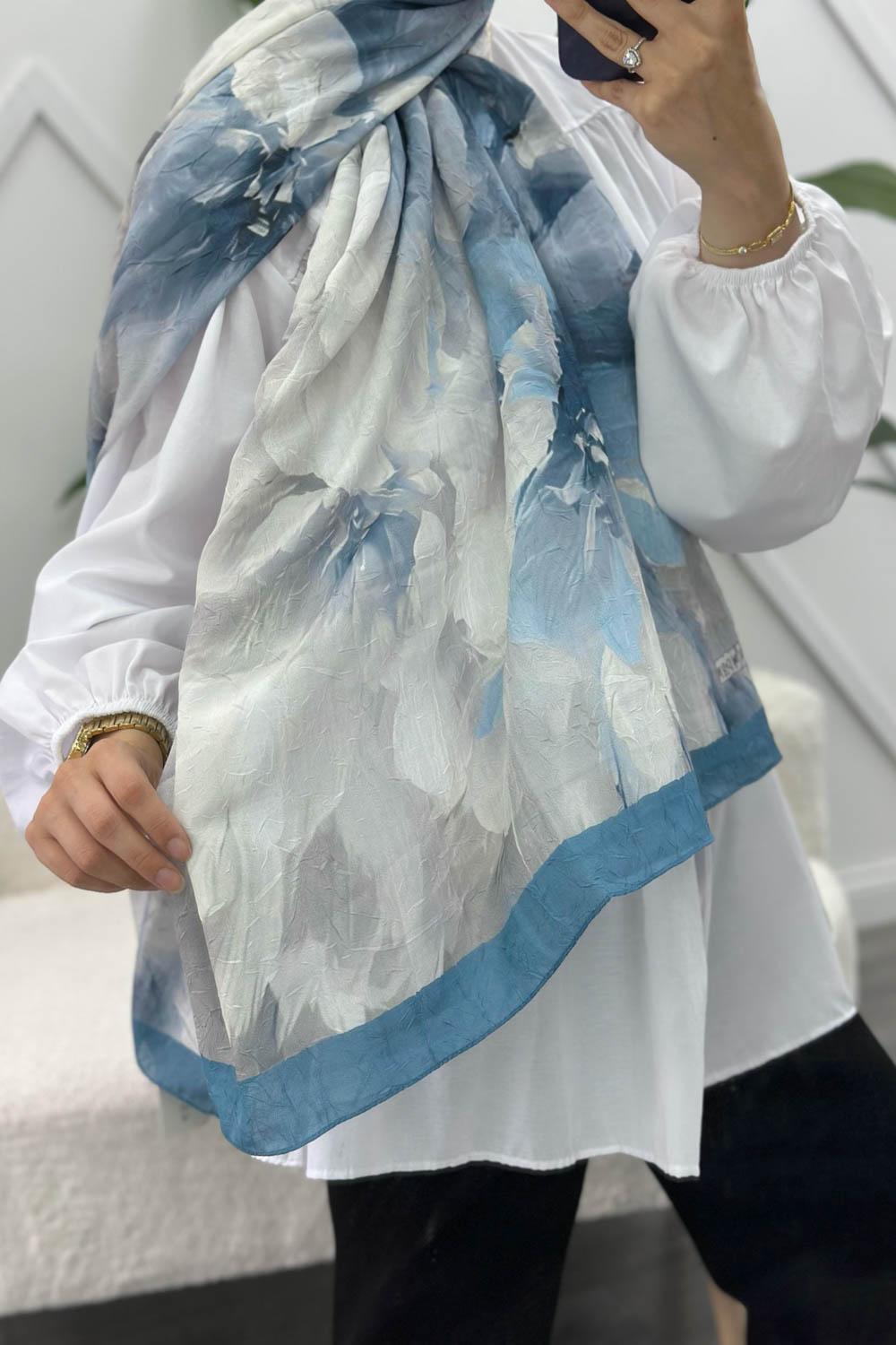 EBRU  DESEN PAMUK SOFT ŞAL