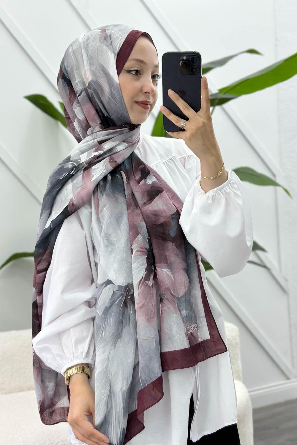 EBRU  DESEN PAMUK SOFT ŞAL
