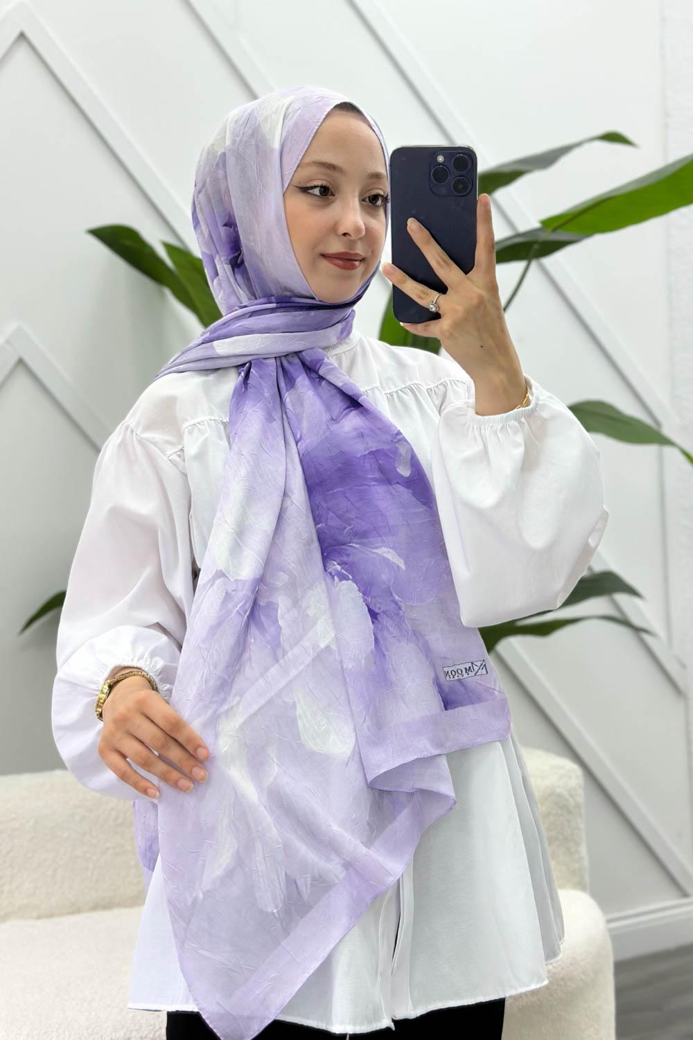 EBRU  DESEN PAMUK SOFT ŞAL
