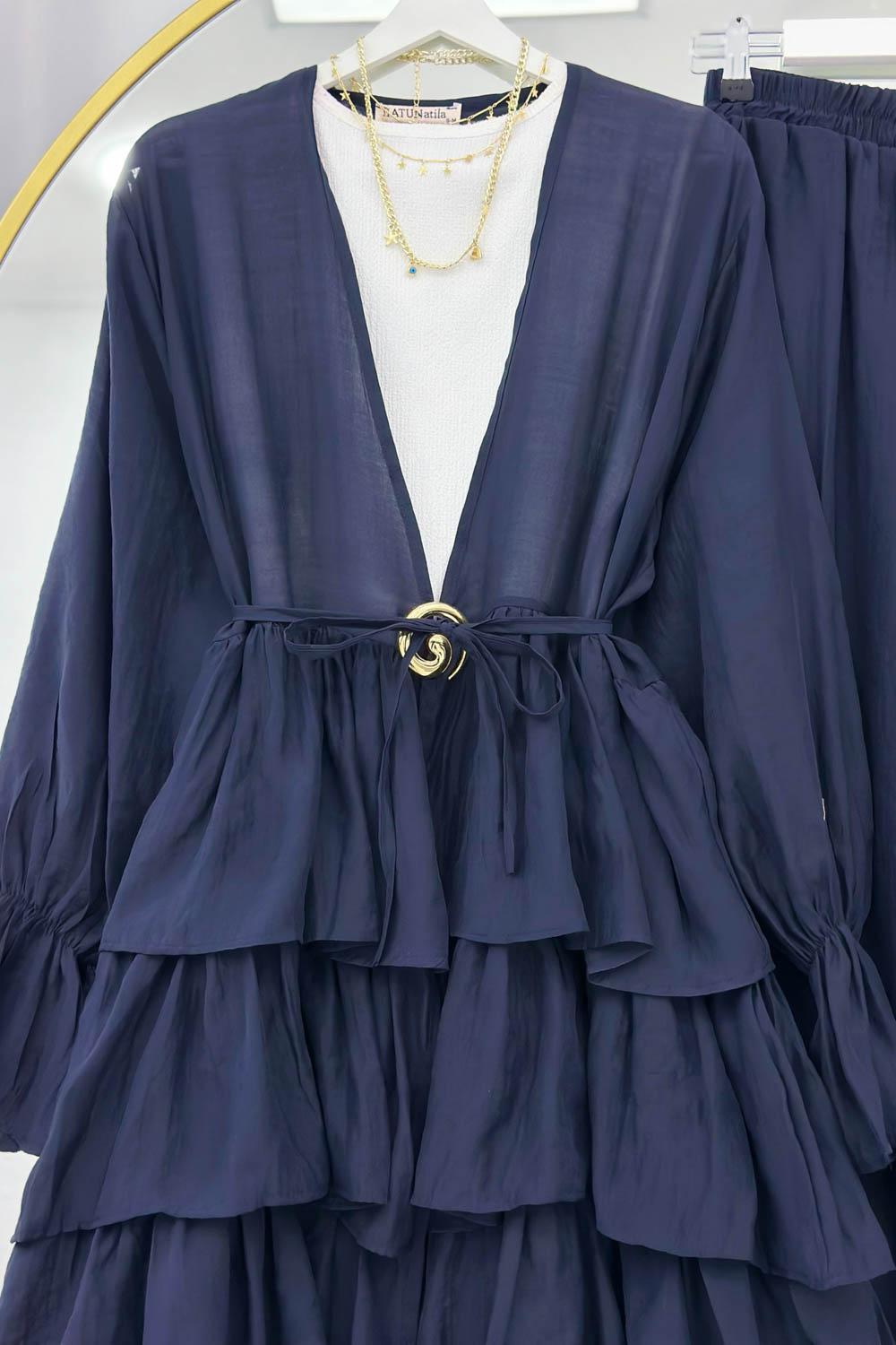 BEYZA FIRFIRLI TUNİK PANTOLONLU TAKIM