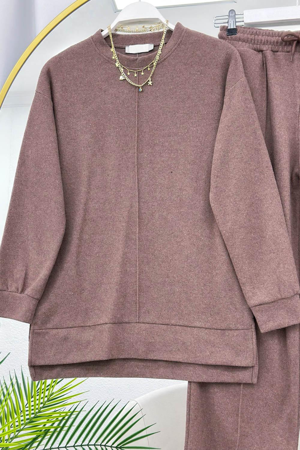 FİTİLLİ YÜN KUMAŞ PANTOLONLU TAKIM
