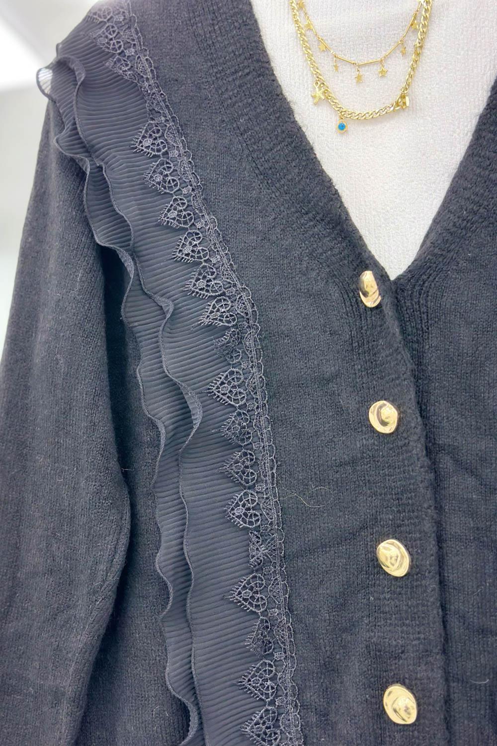 GÜPÜR VE FIRFIR DETAYLI ANGORA HIRKA