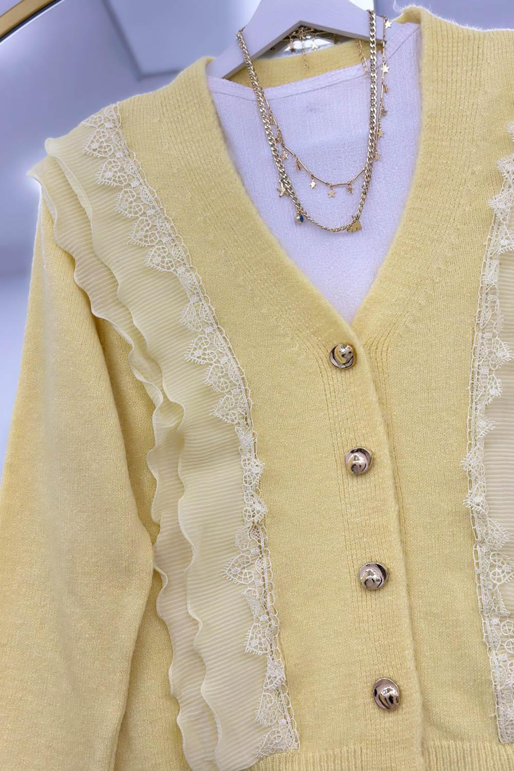GÜPÜR VE FIRFIR DETAYLI ANGORA HIRKA