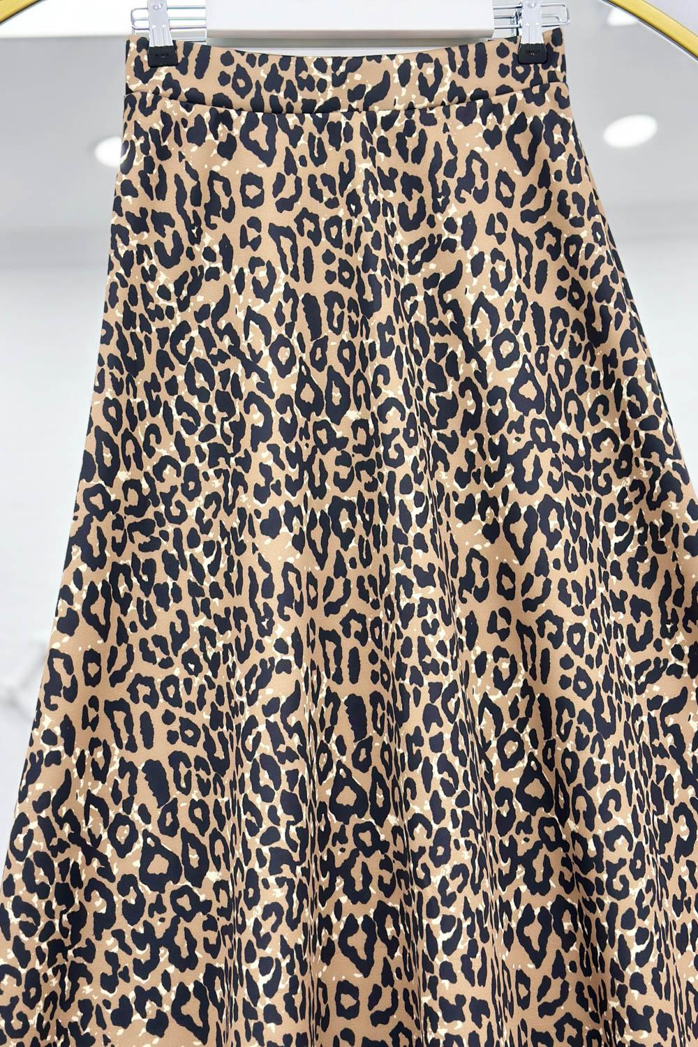 LEOPAR DESENLİ SCUBA ETEK