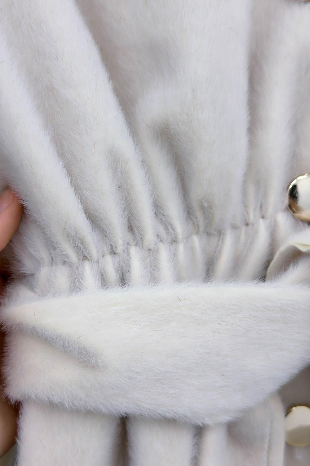 ANGORA BELDEN KUŞAKLI KABAN