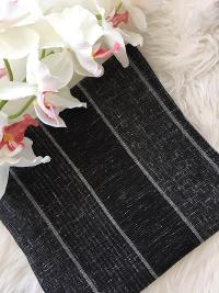 ÇİZGİ DESEN PAMUK ŞAL