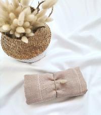 ÇİZGİ DESEN PAMUK ŞAL