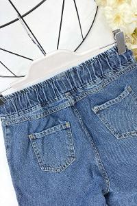 BELİ LASTİK YIRTIK JEAN