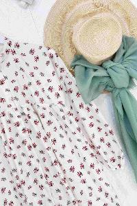 MİNİ ÇİÇEKLİ ROBALI GÖMLEK