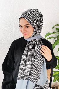 RENKLİ KAZAYAĞI PAMUK ŞAL