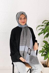 RENKLİ KAZAYAĞI PAMUK ŞAL