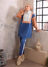 FERMUARLI DİK YAKA SPOR TAKIM