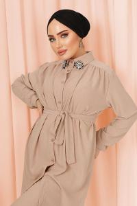 YAKASI SAVAROSKİ TAŞLI BÜRÜMCÜK TAKIM