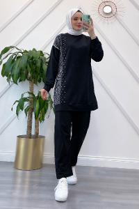 BONCUK VE SİM DETAYLI SPOR TAKIM