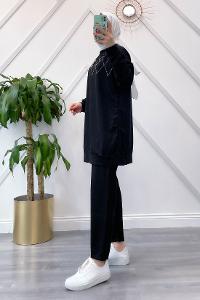 OMUZU ÇAPRAZ IŞILTILI  TAKIM