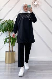 OMUZU ÇAPRAZ IŞILTILI  TAKIM