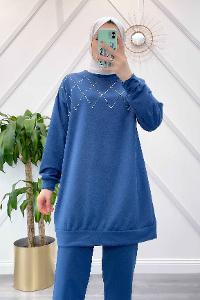 OMUZU ÇAPRAZ IŞILTILI  TAKIM