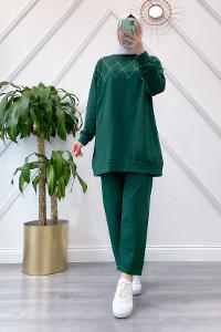 OMUZU ÇAPRAZ IŞILTILI  TAKIM