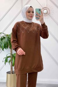 OMUZU ÇAPRAZ IŞILTILI  TAKIM