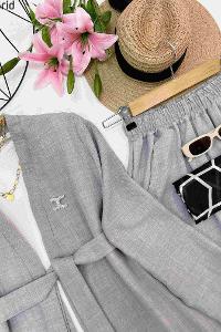 BROŞLU KEMERLİ TAKIM