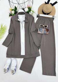 DİK YAKA FERMUARLI  OYŞO TAKIM