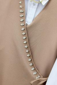 SIRATAŞ İŞLEMELİ KREP ÜÇLÜ TAKIM