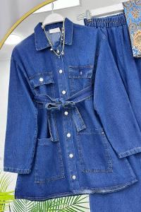 PANTOLONLU KADIN KOT TAKIM