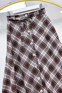 BOYDAN DÜĞMELİ KUŞAKLI ETEK