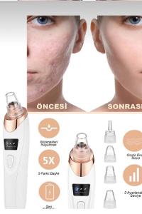 DEMPOWER DİJİTAL GÖSTERGELİ 5 BAŞLIKLI CİLT TEMİZLEME VAKUM ALETİ