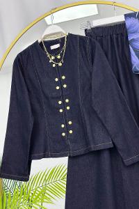 GOLD ZIMBALI KOT ETEKLİ TAKIM