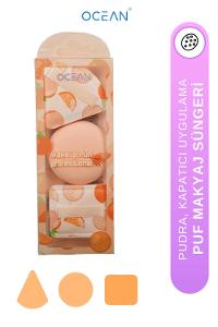 OCEAN 3 LÜ MAKYAJ SÜNGERİ 