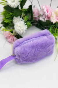 PELUŞ ÇOK AMAÇLI MAKYAJ ÇANTASI