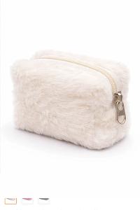 PELUŞ MİNİ MAKYAJ ÇANTASI 