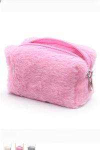 PELUŞ MİNİ MAKYAJ ÇANTASI