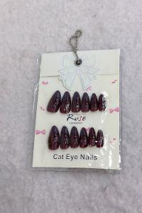 ROSE KOZMETİK CAT EYE TAKMA TIRNAK SETİ