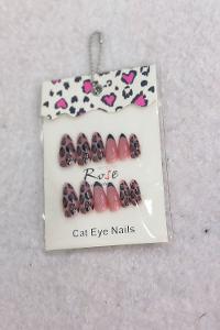 ROSE KOZMETİK CAT EYE TAKMA TIRNAK SETİ