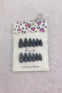 ROSE KOZMETİK CAT EYE TAKMA TIRNAK SETİ