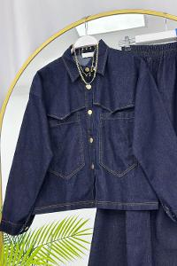 CEPLİ DİKİŞLİ  KOT TAKIM