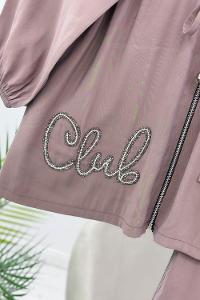 CEKETİ SİMLİ NAKIŞLI TENSEL İKİLİ TAKIM