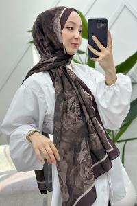 KAHVERENGİ SERİSİ PAMUK ŞAL SERİSİ